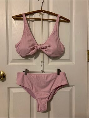 Light Purple - Pink Bikini Set